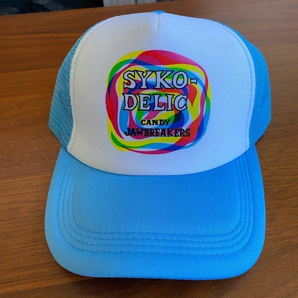 Retro Y2K Unisex Syko-Delic Candy Jawbreakers Trucker Hat